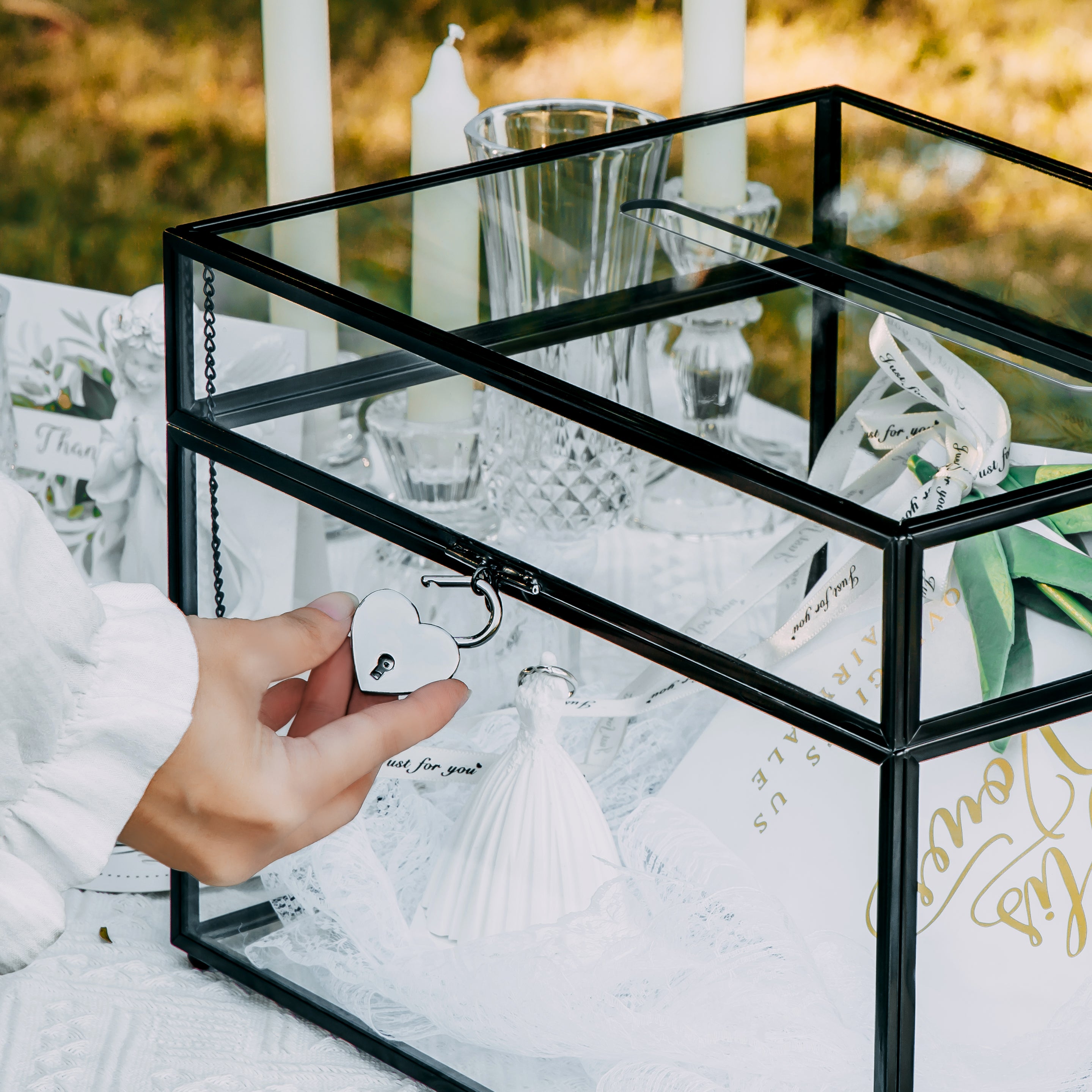 Wedding Card box / shops Keepsake box