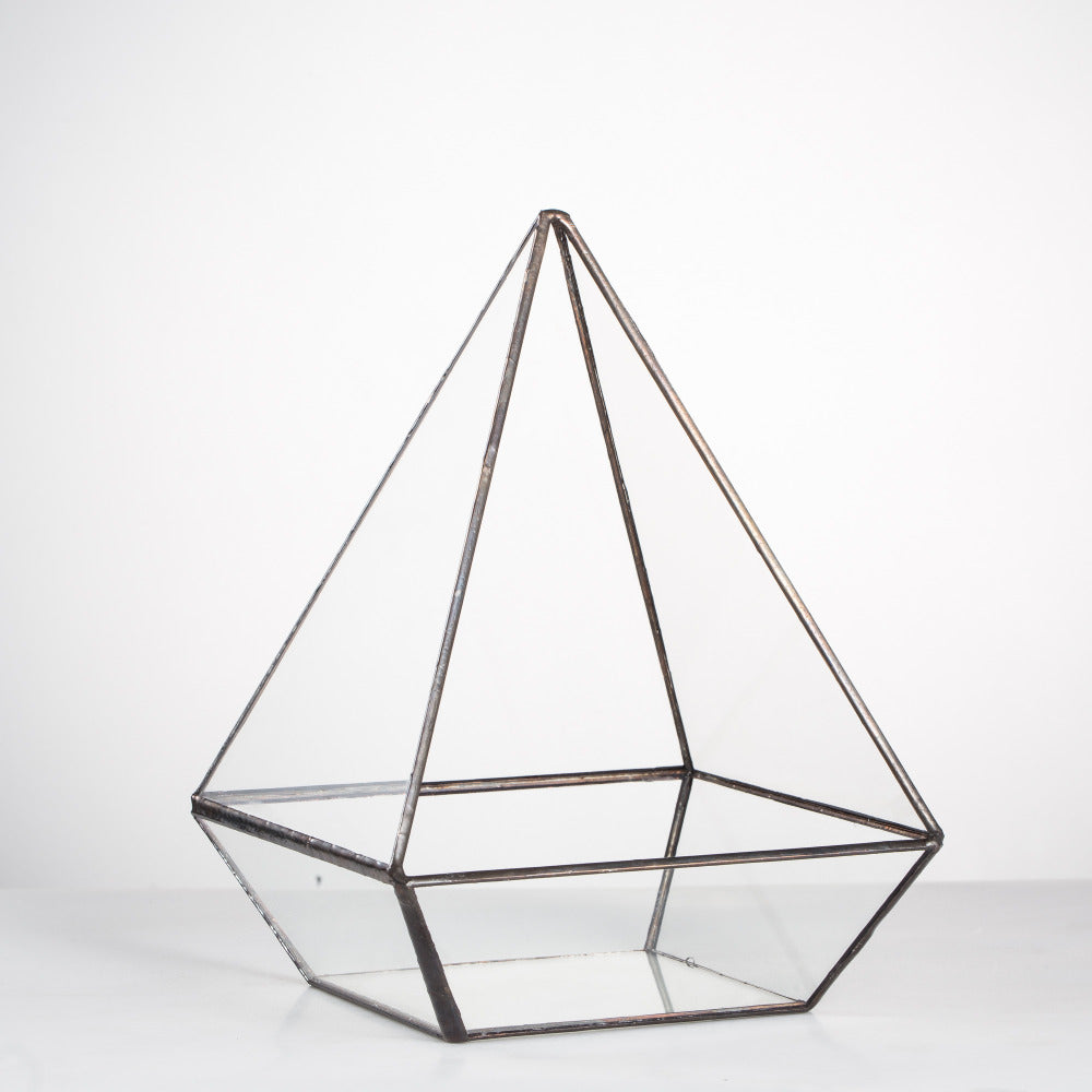 Handmade Modern Glass Geometric Terrarium Polyhedrons for Succulent Cacti moss - NCYPgarden